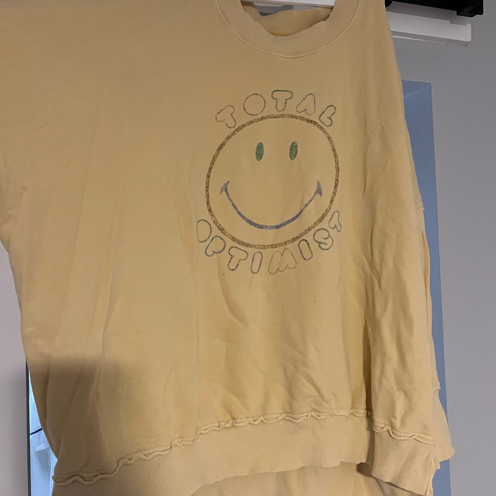 Aerie Yellow total Optimist Sweatshirt